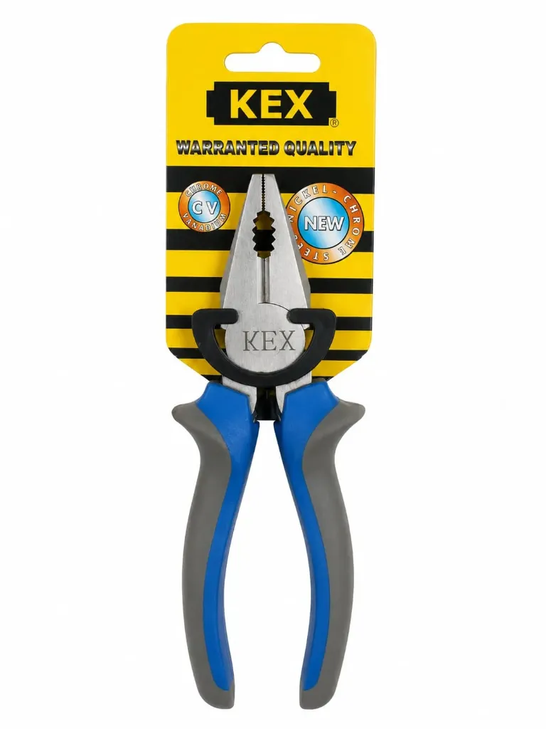 [110037] Alicates acero KEX - 7" crom.mate