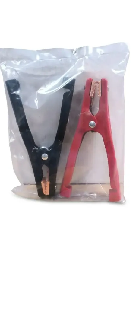 Par pinzas para cable de bateria, 400 AMP.