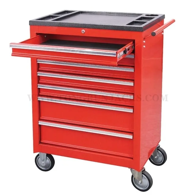 Carro TC327 de 1 bandejas+5 gavetas y garr2"x5"