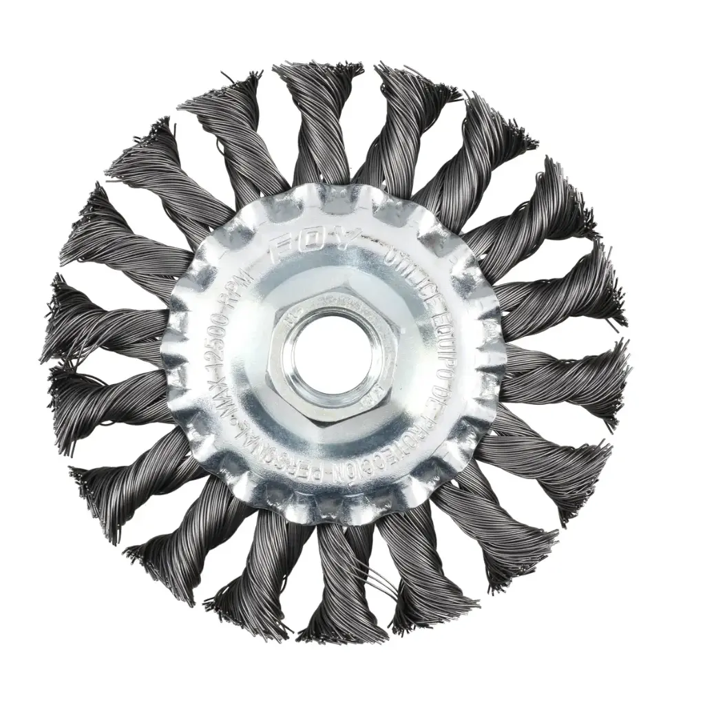 Cepillo circ.trenz.6" x tuerca 5/8" 123225 Surtek