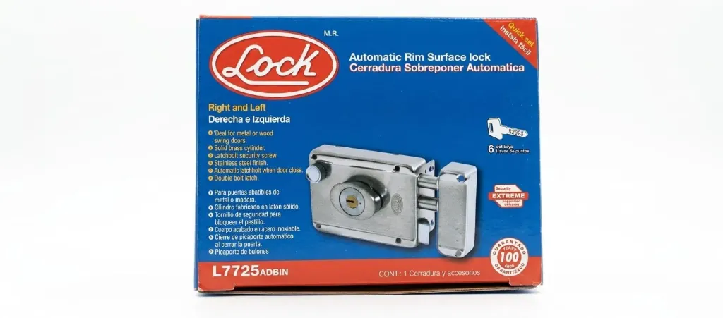 Cerraduras "Lock" # 7725 ABDIN