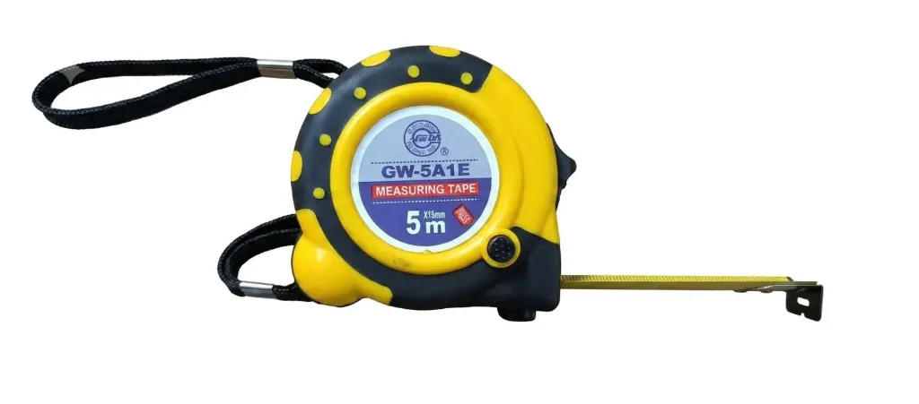 Flexómetro chino GW-5A1E= 5mx3/4"