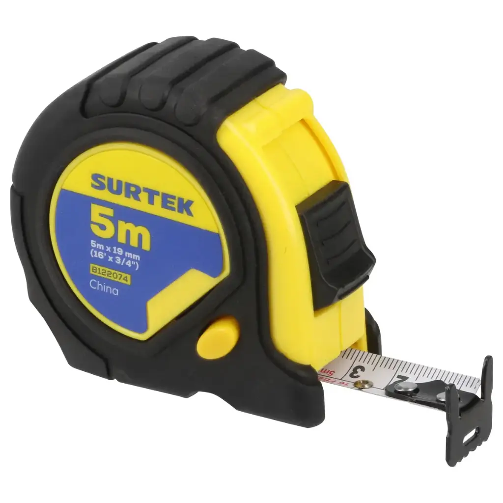[146065] Flexómetro 5mx25mm anti-impacto B122081 Surtek