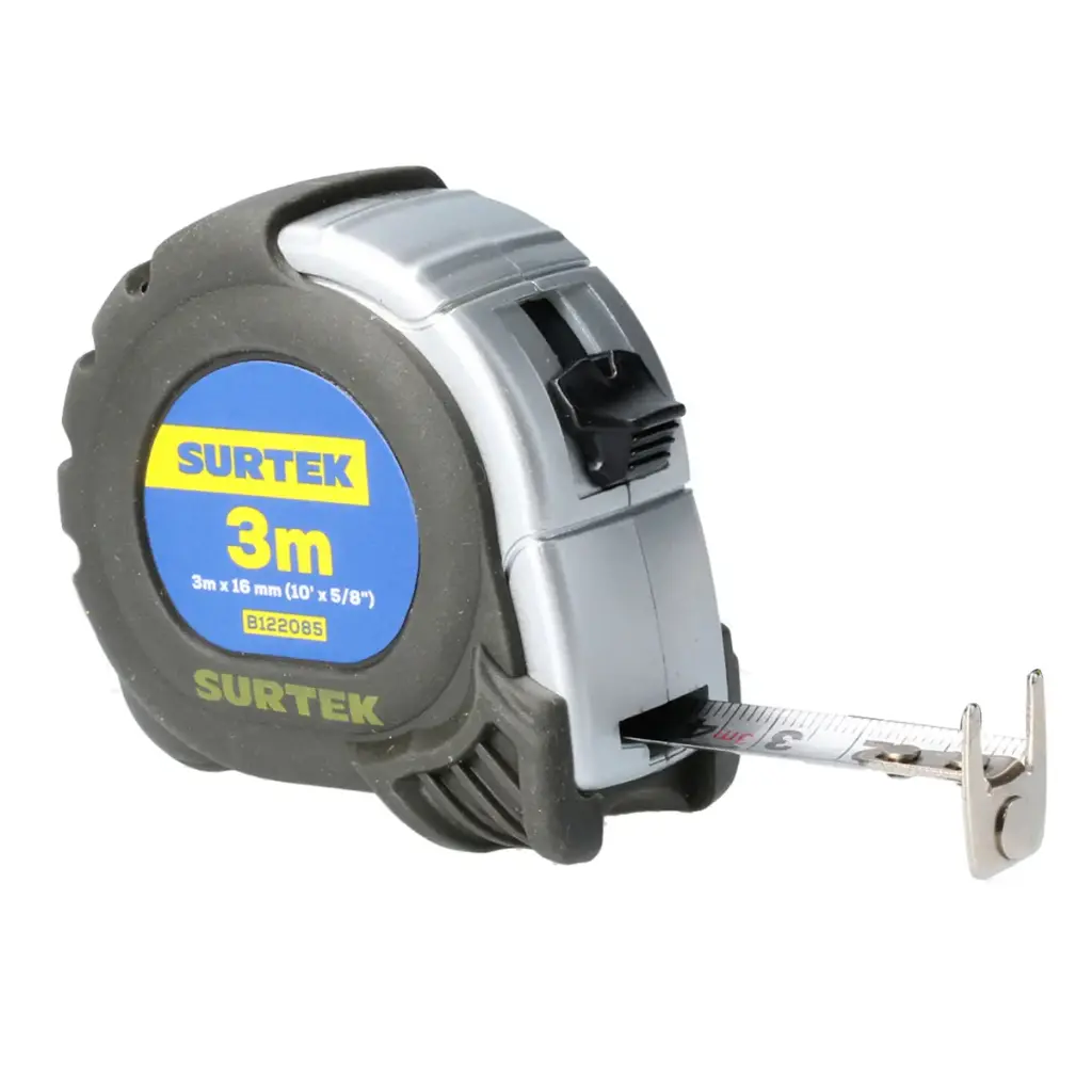 Flexómetro 3mx16mm Silver B122085 Surtek