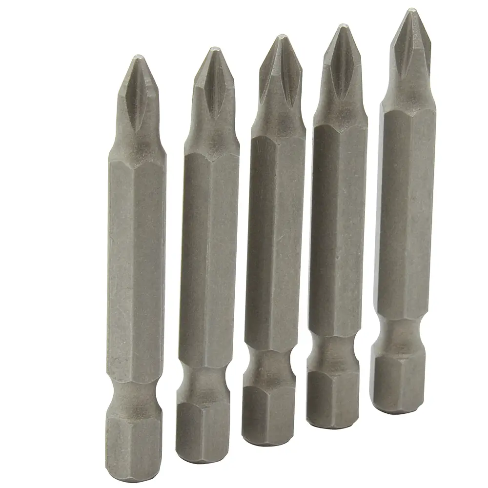Blister 5 puntas 1/4x2" cruz #1 Surtek