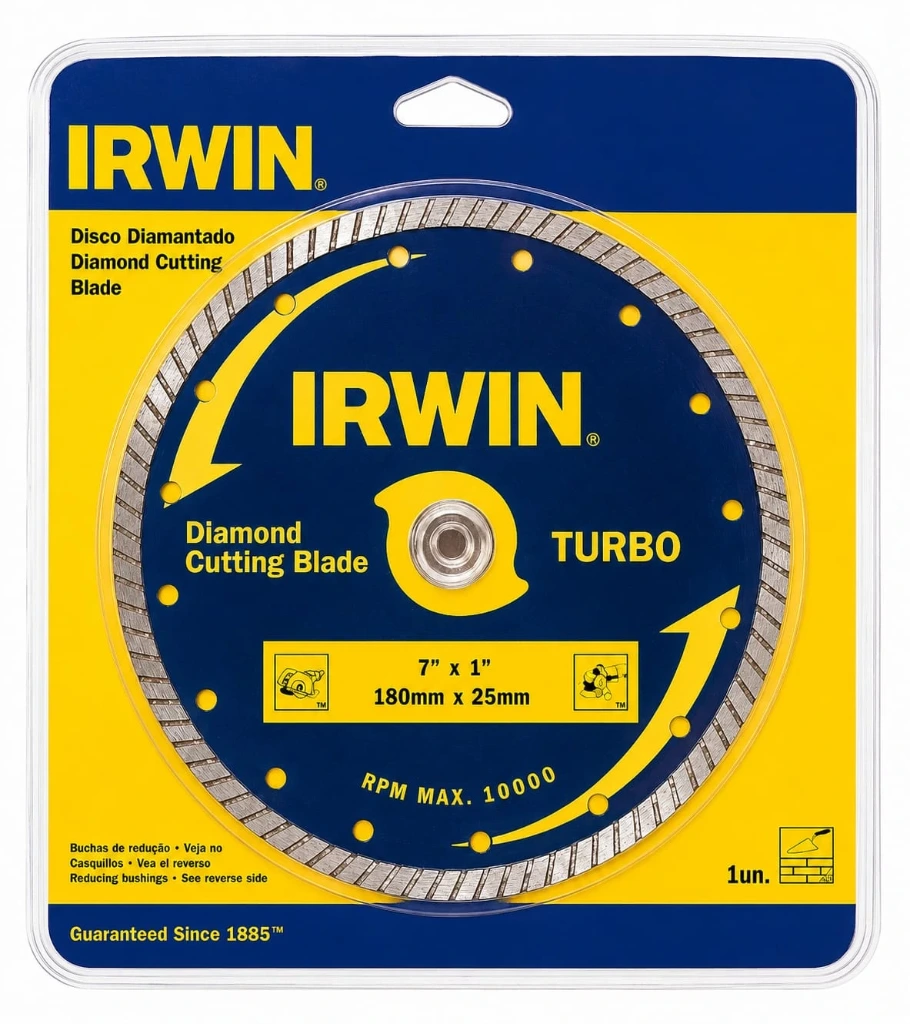 Disco diamante "Irwin" 7" Turbo