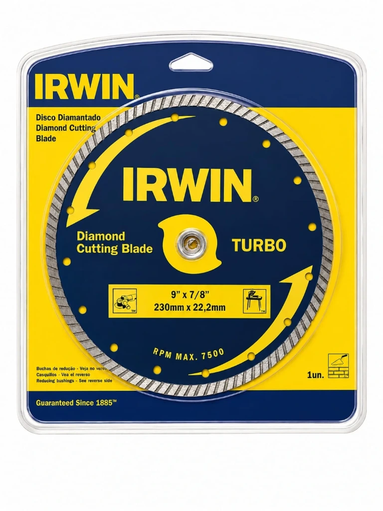 Disco diamante "Irwin" 9" Turbo