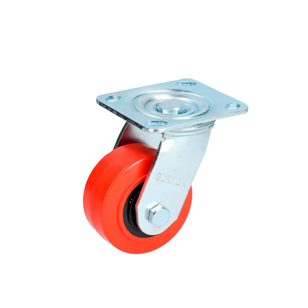 Garrucha poliuretano 4" RR10G Surtek