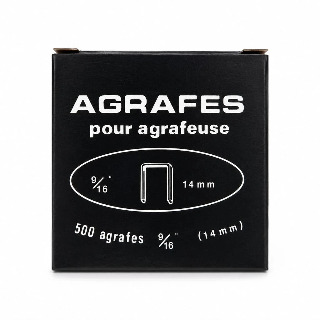 Cajas de 500 grapas ref.  9/16" Taiwan