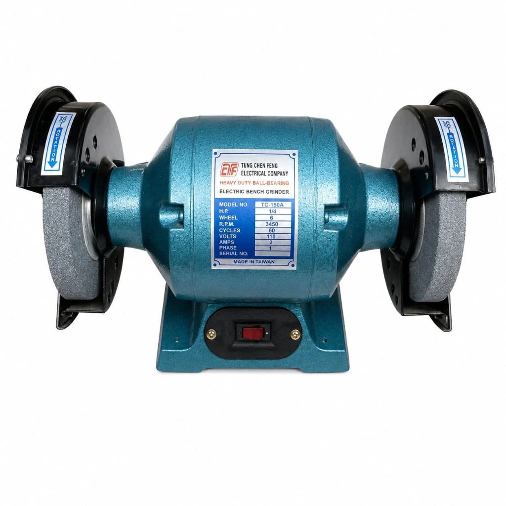 Esmeril  1/4 HPx6"x3.450 r.p.m. Tw.