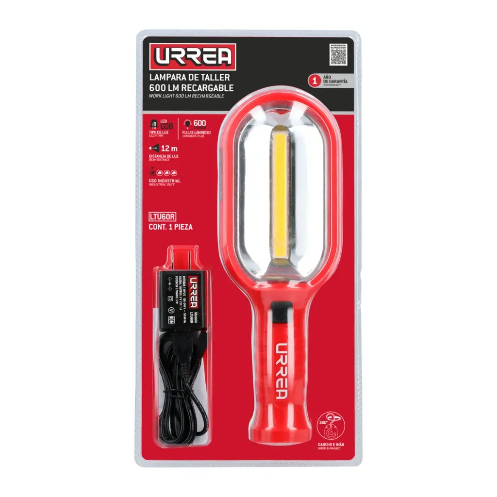 Lampara de taller 600 lm LTU60R URREA 