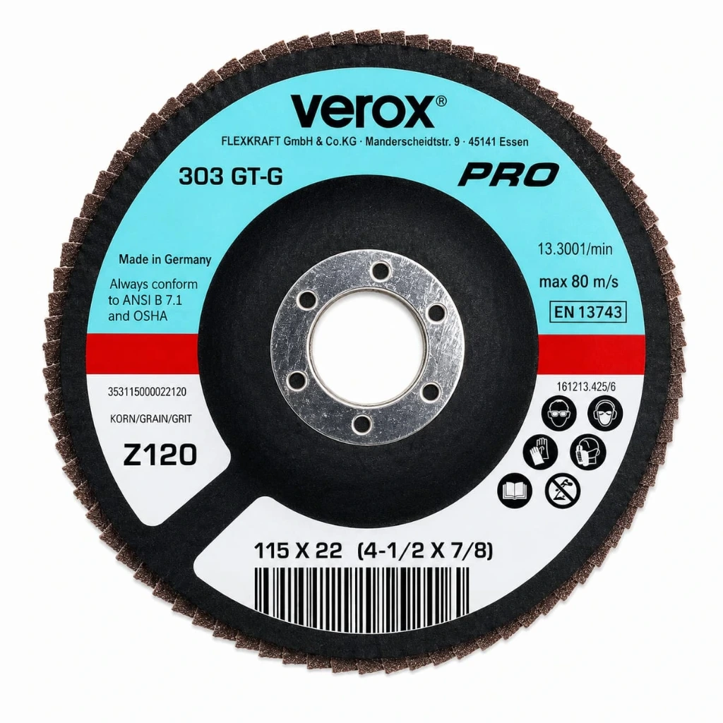 Flap-Disc "PRO"  4-1/2" grano 120