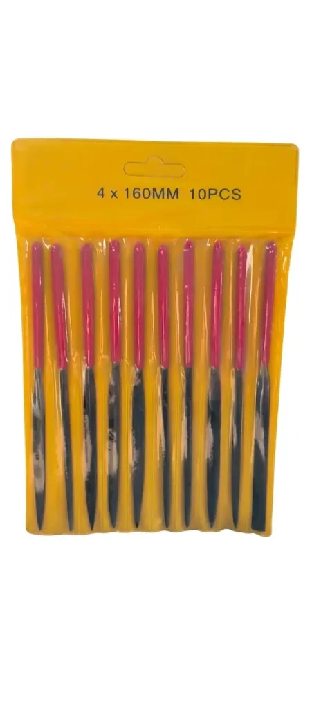 Juego 10 limas para joyero 4x160mm