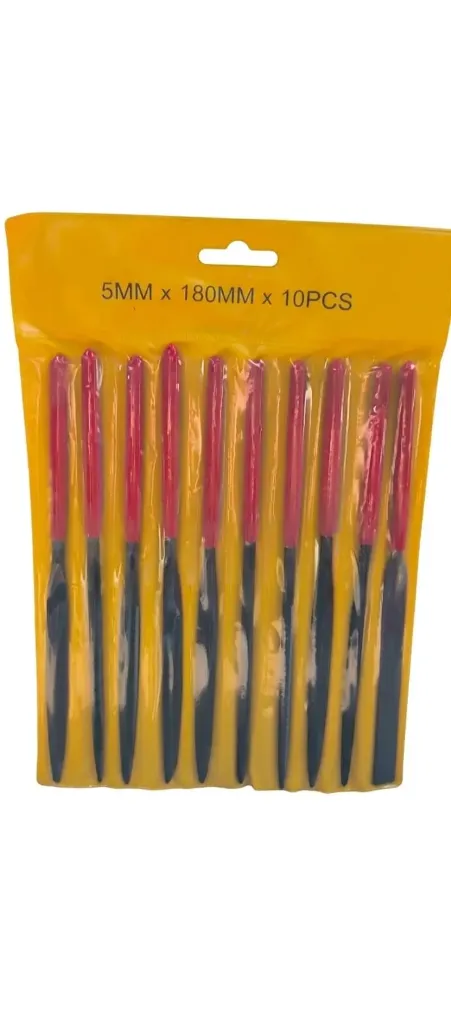 Juego 10 limas para joyero 5x180mm