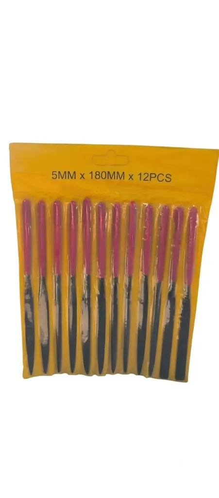 Juego 12 limas para joyero 5x180mm