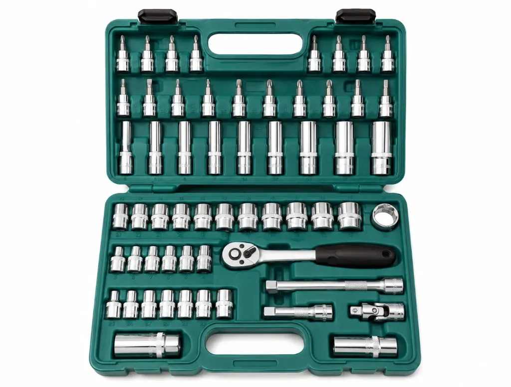 [310832] Juego dado cuadro 3/8"X 58 pzs.MM Tw.Prof.130058R