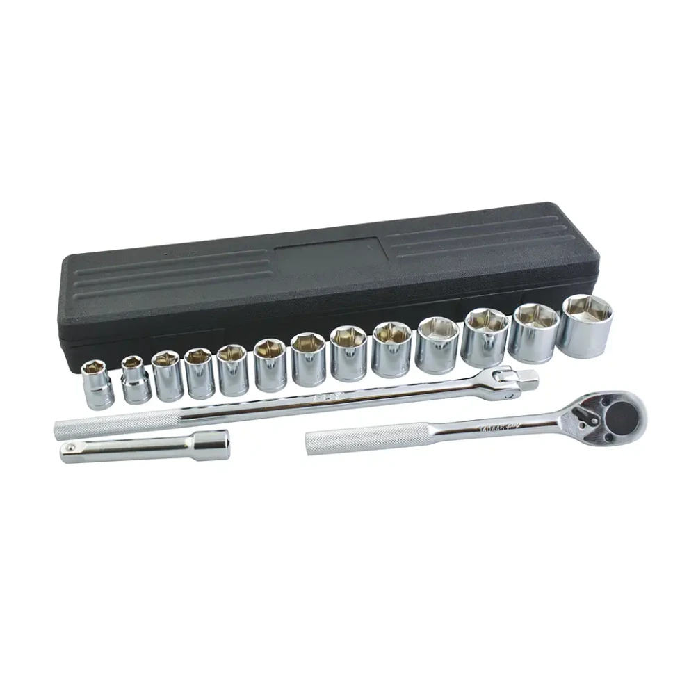Juego dado cuadro 1/2" x 16pz; Pulgadas FOY
