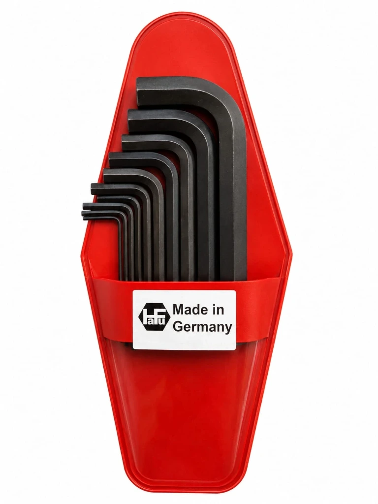 Juego Allen 10 pz.1,5 a 10mm Funda Alemán