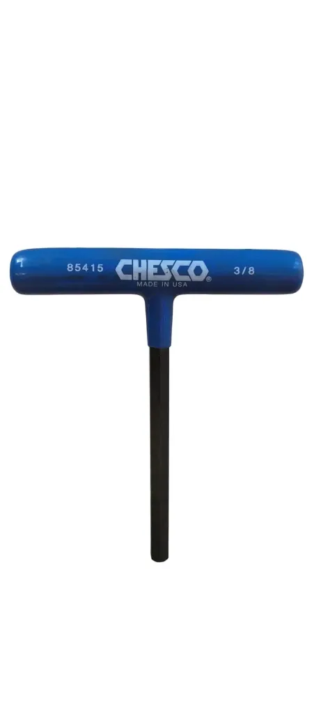 Llaves allen mango "T" 1/4"x 9" Chesco