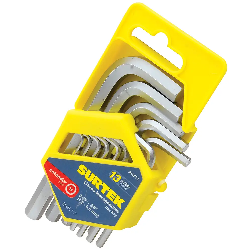Juego Allen 13pz. 1/16 a 3/8" ALLF13 Surtek