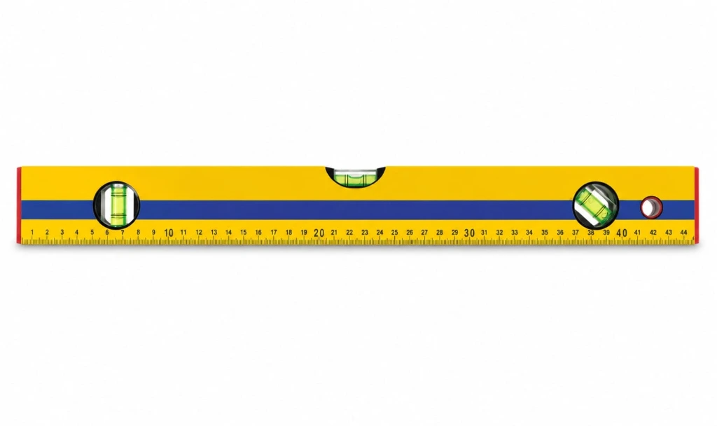 Nivel Chino, amarillo #802-18" c/regla