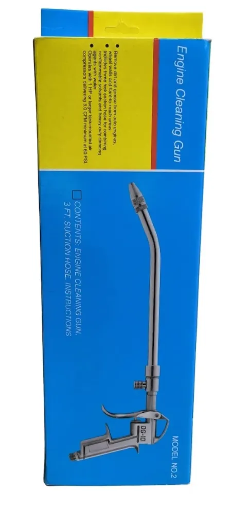 Pistola pulver. sin/vaso, conex. abajo DG-10 #2 Tw