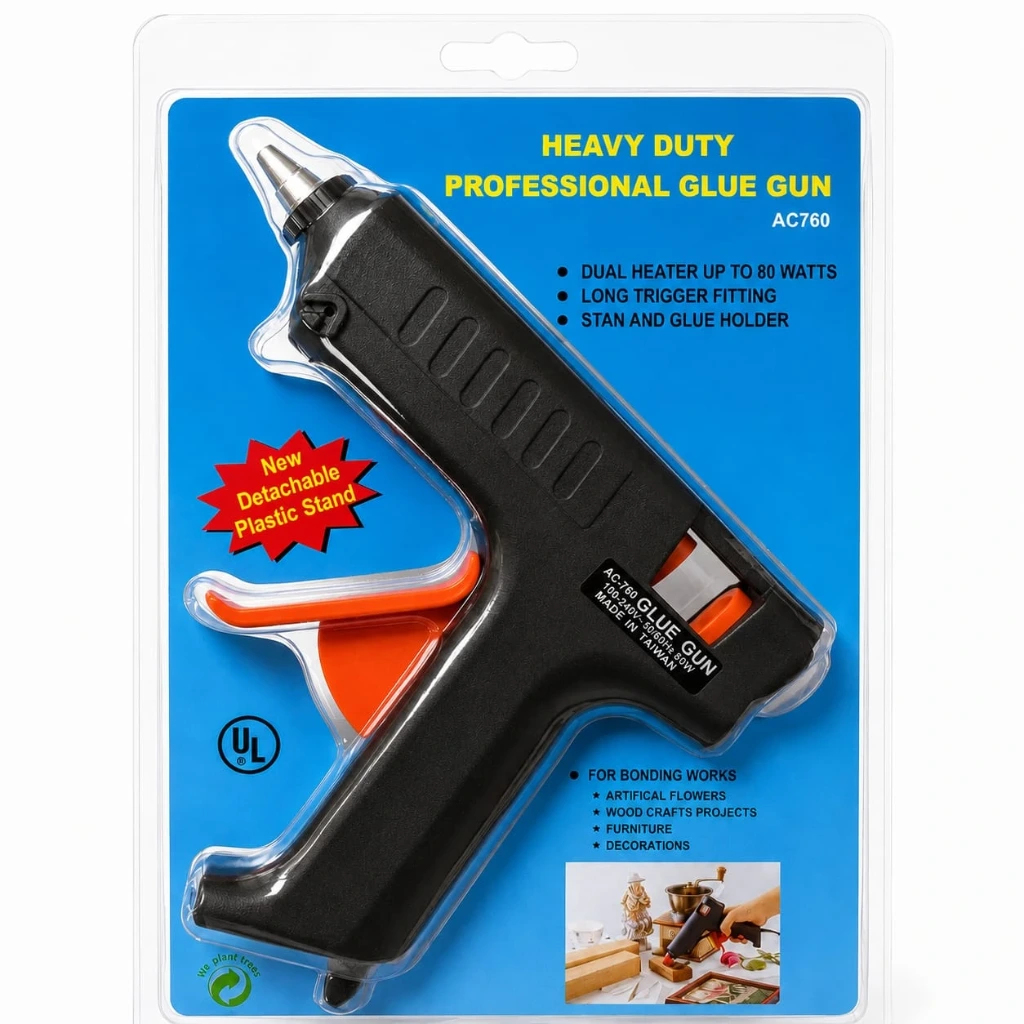 Pistola Silicon AC-760 profes.80W. - Tw.