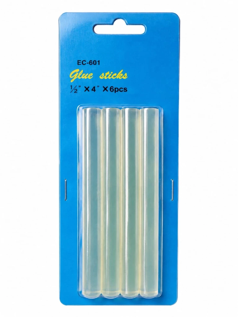 Blister 6 Barras Silicón 7/16 x 4"