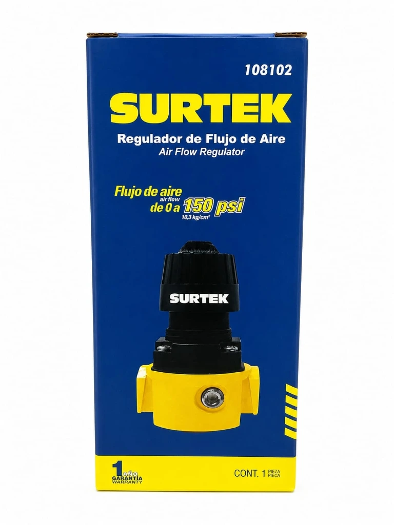 Regulador Aire 150 PSI (108102) Surtek
