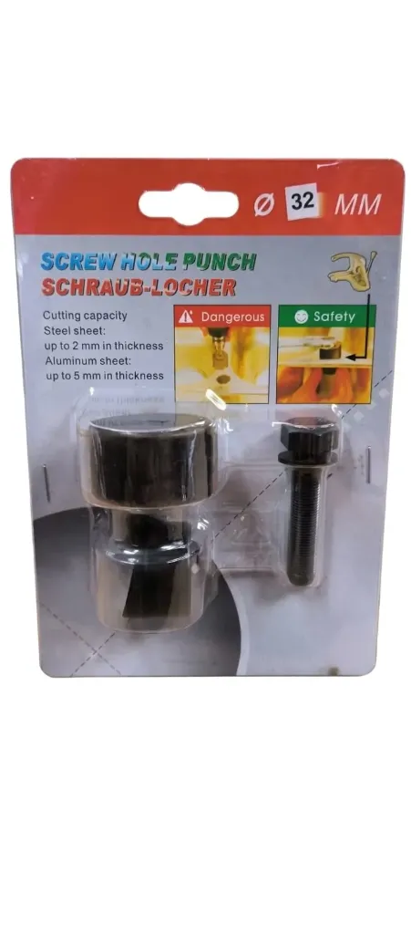 Sacabocados para metal, 1-1/4"