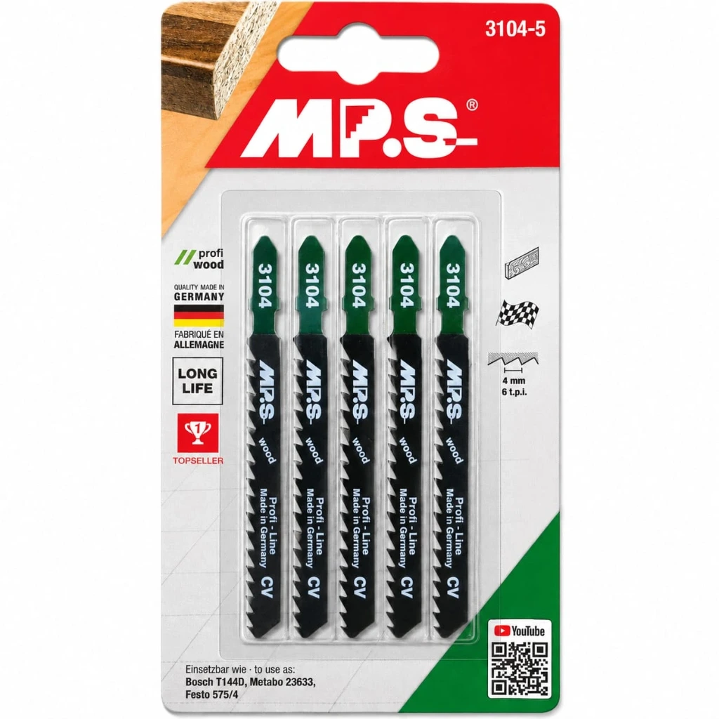 Sierra calar ECO/CrV. 6d.  x 5pz "Bosch" mad. (3104-5)