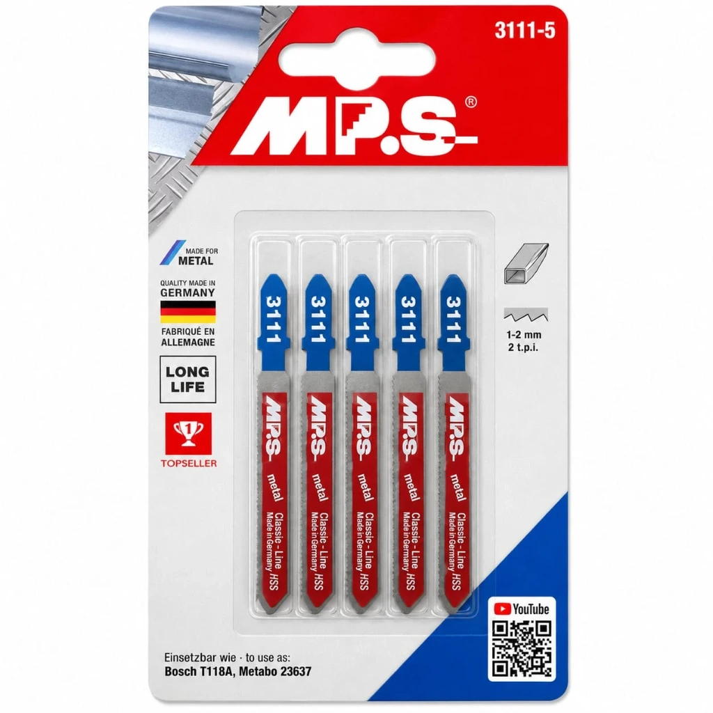 Sierra calar ECO/HSS. 21d. x 5pz "Bosch"-metal (3111-5)