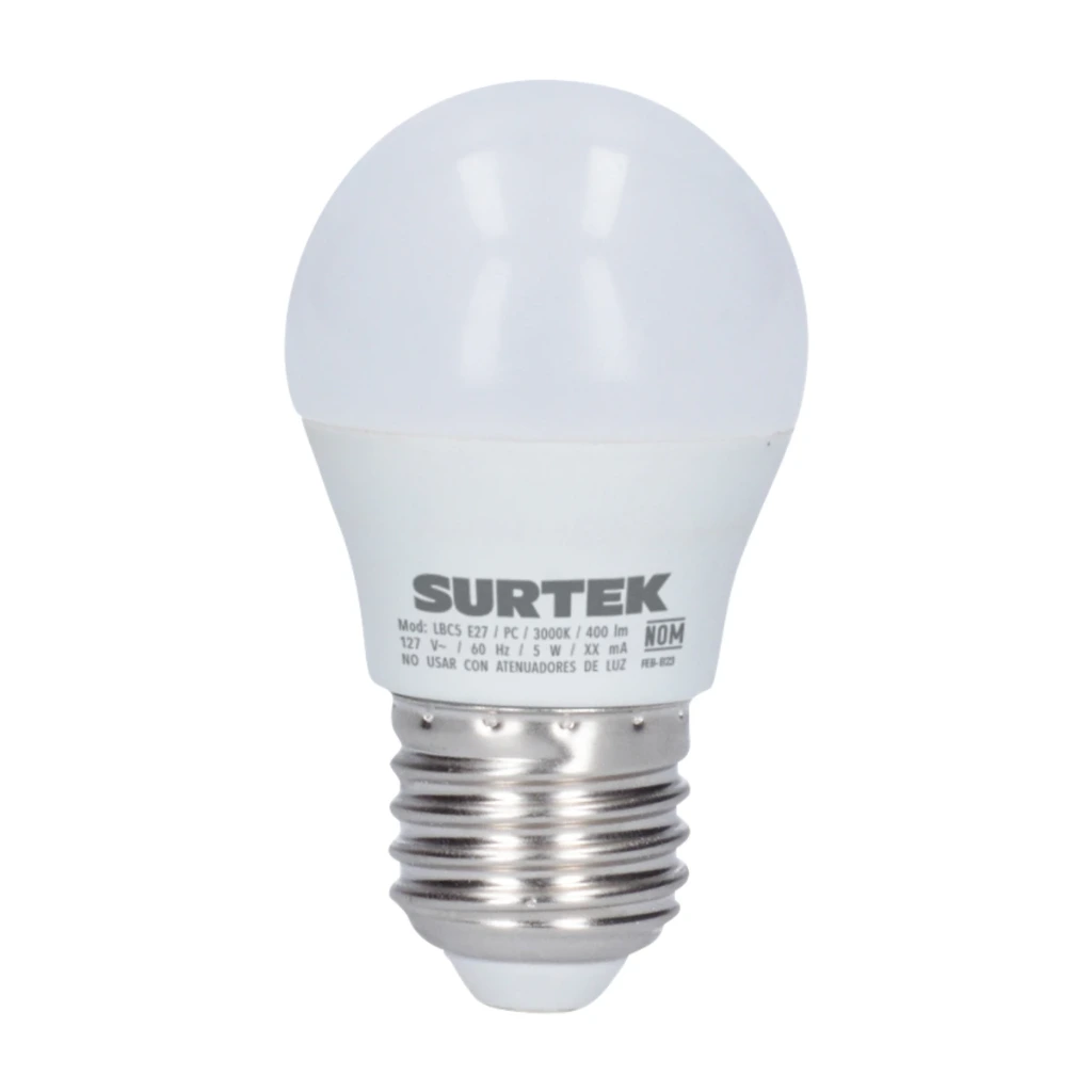 Foco Luz Cálida 9W (LBC9) Surtek