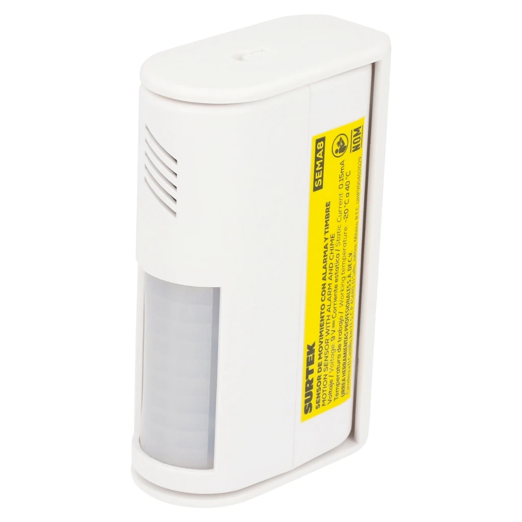 Sensor Movimiento Alarma 8m (SEMA8) Surtek