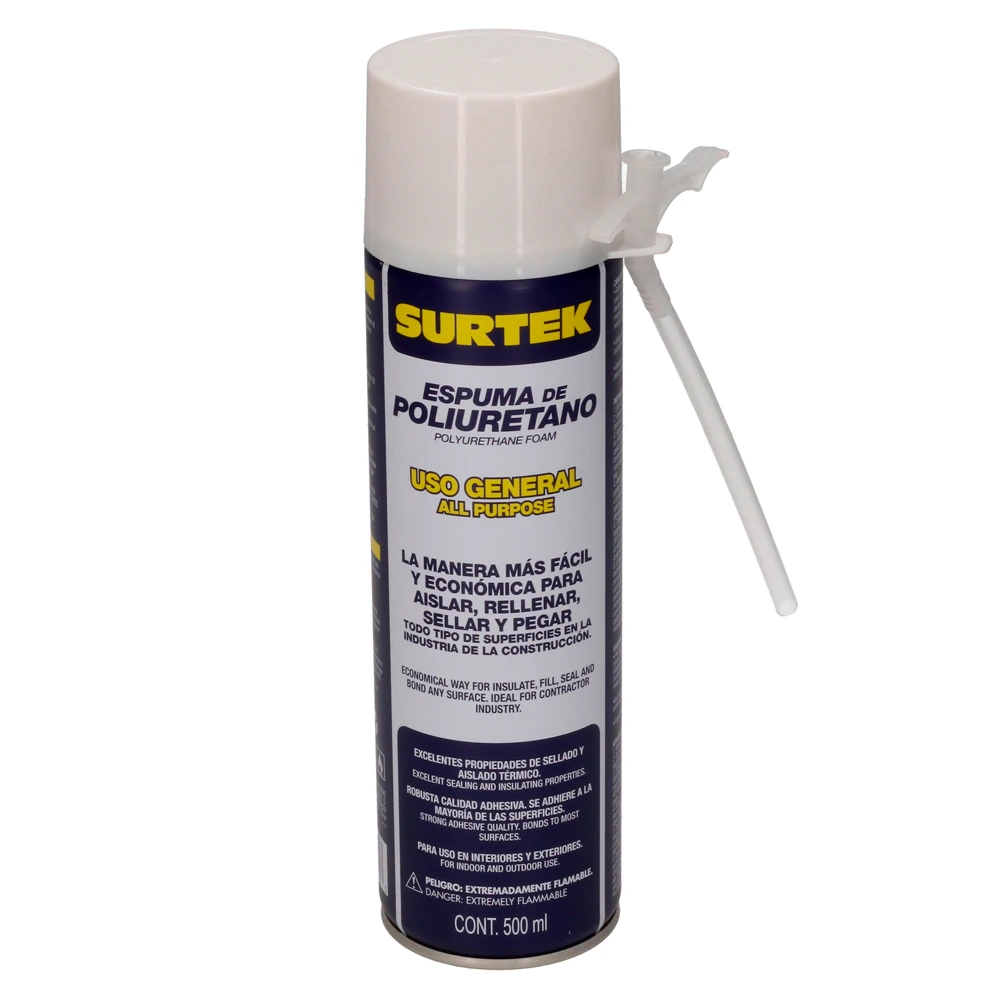 Espuma de poliuretano 500ml - Surtek
