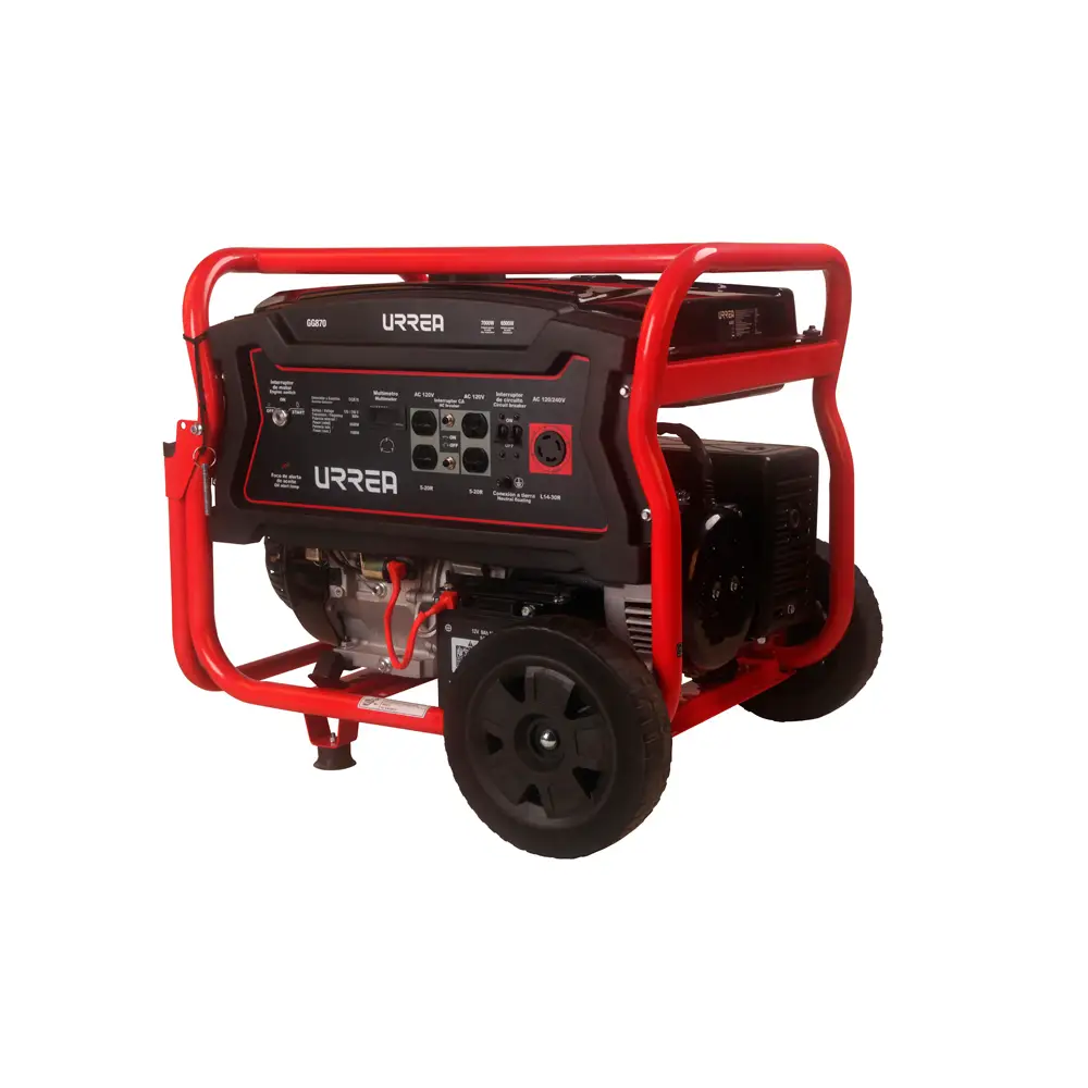 Generador a gasolina 7000 W, 420 cc, Urrea