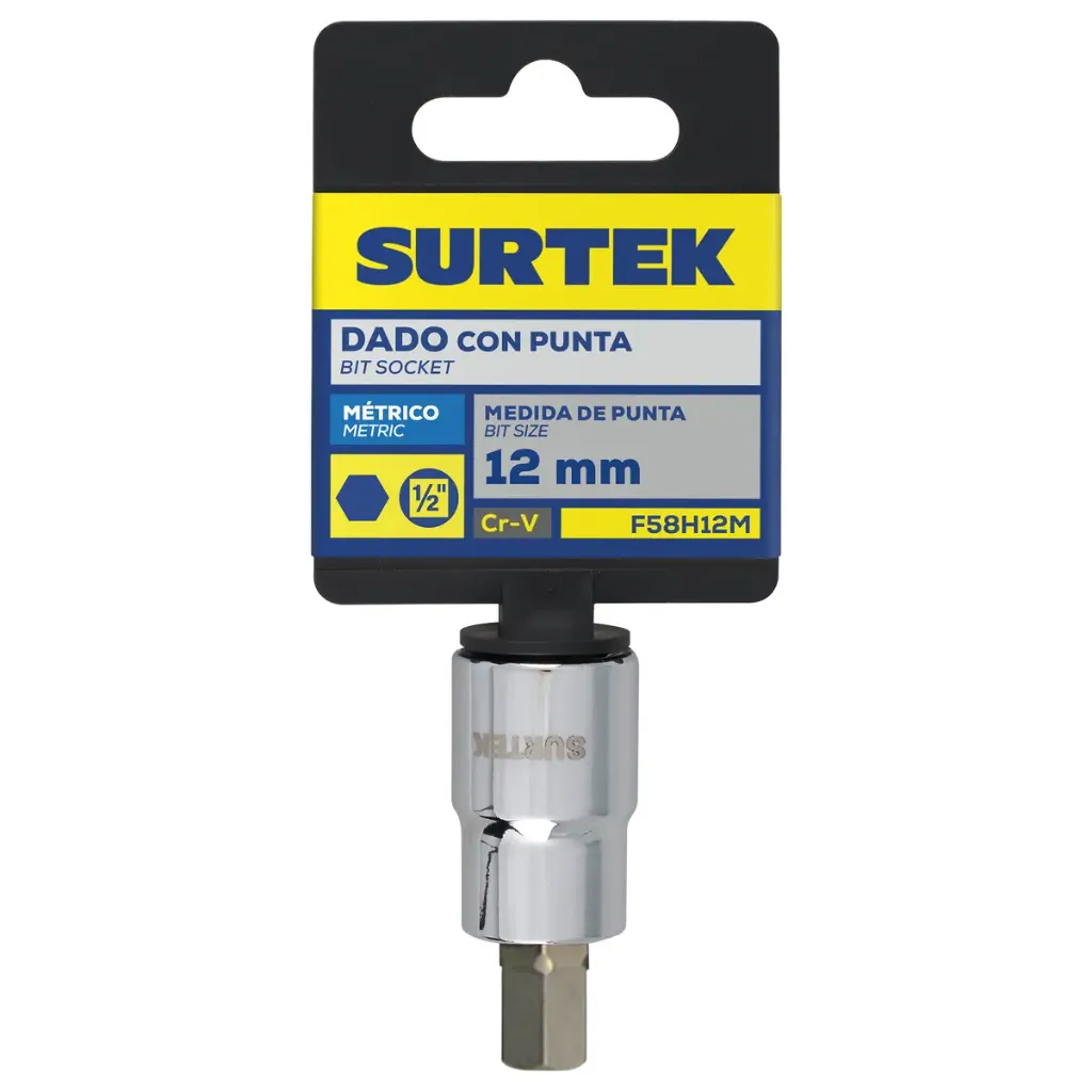 [312712] Dados allen 1/2 x 12mm Surtek