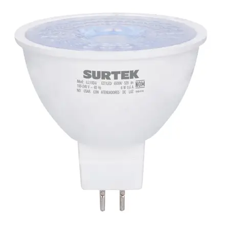 Foco LED GU5.3 4W luz cálida (LL5C4) Surtek